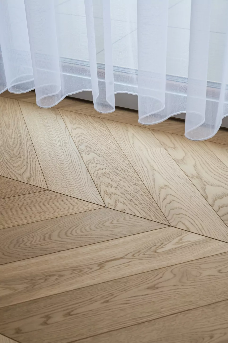 Chevron parketas Natur Chevron parketas